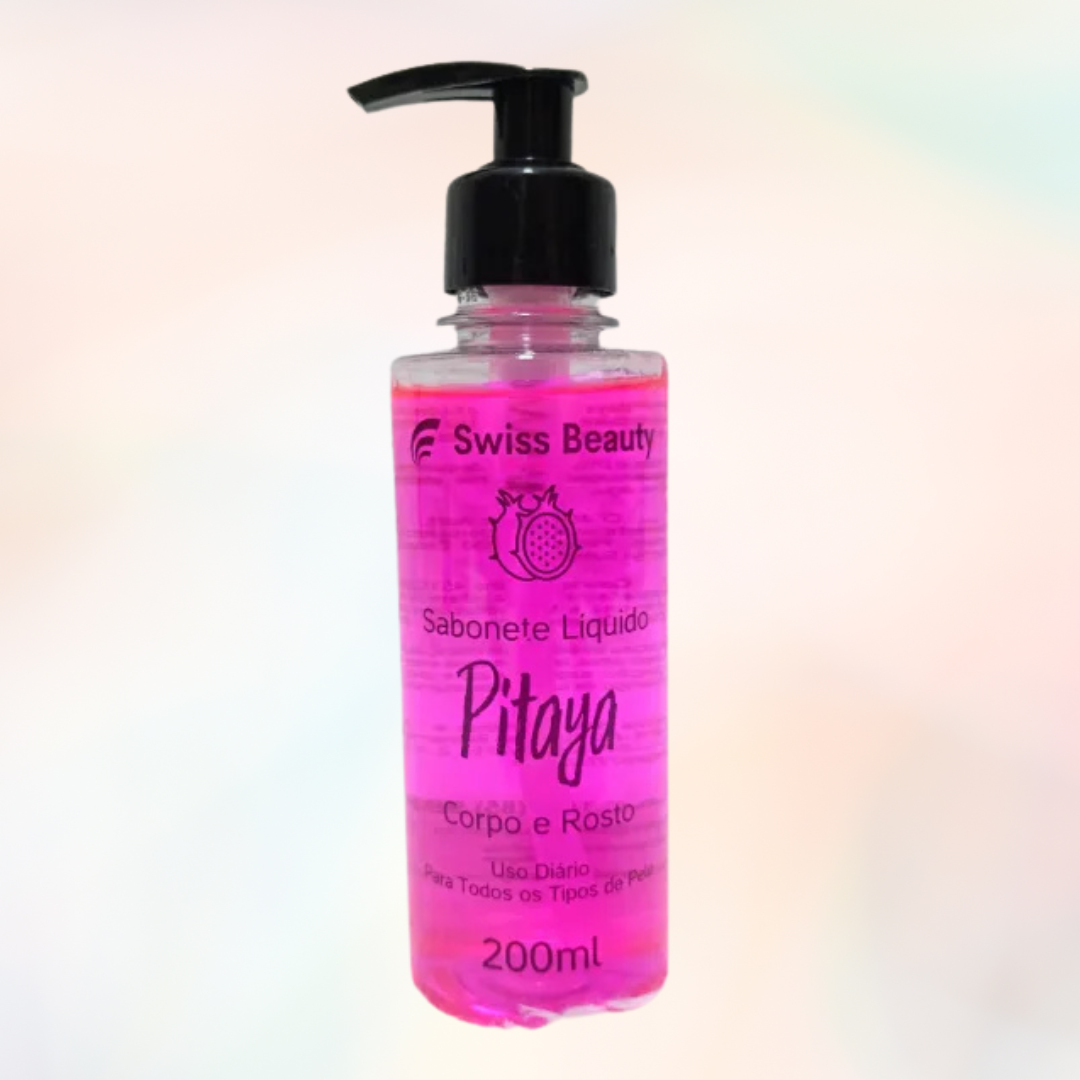 SABONETE LIQUIDO FRUTADO SWISS BEAUTY PITAYA 200ML