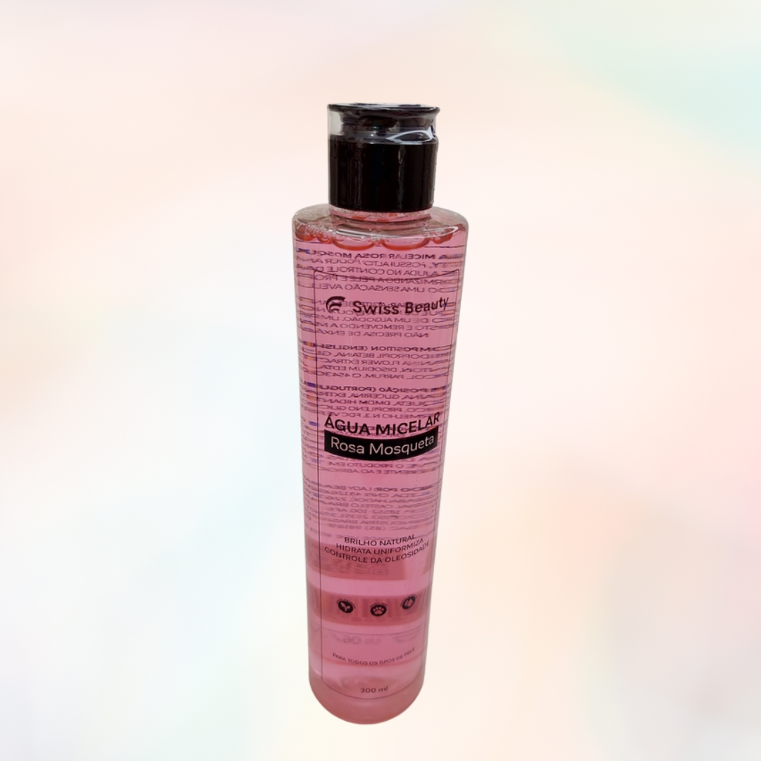 AGUA MICELAR ROSA MOSQUETA SWISS BEAUTY 300ML