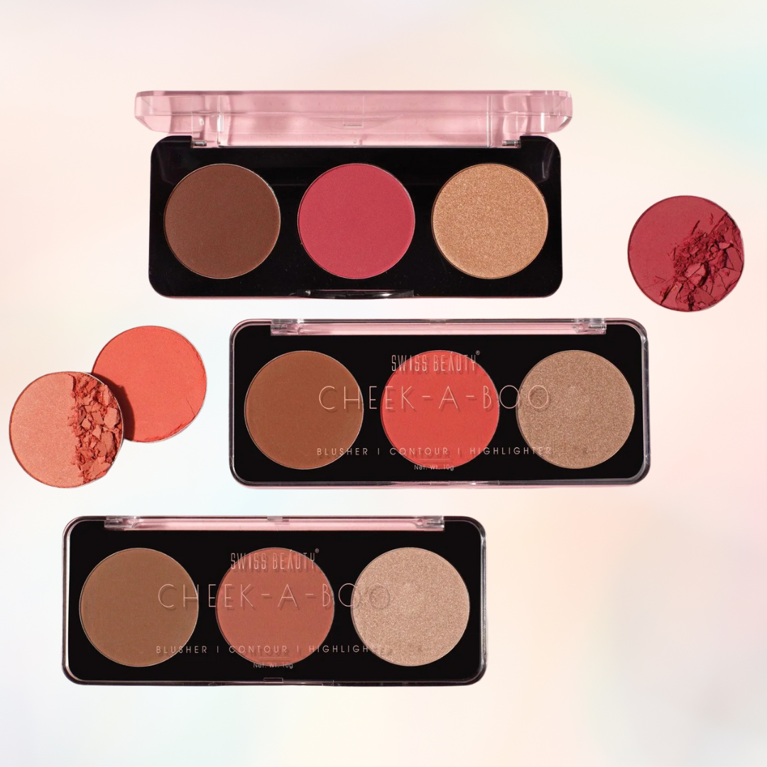 PALETA ULTIMATE CONTOUR-BLUSH-GLOW SWISS BEAUTY